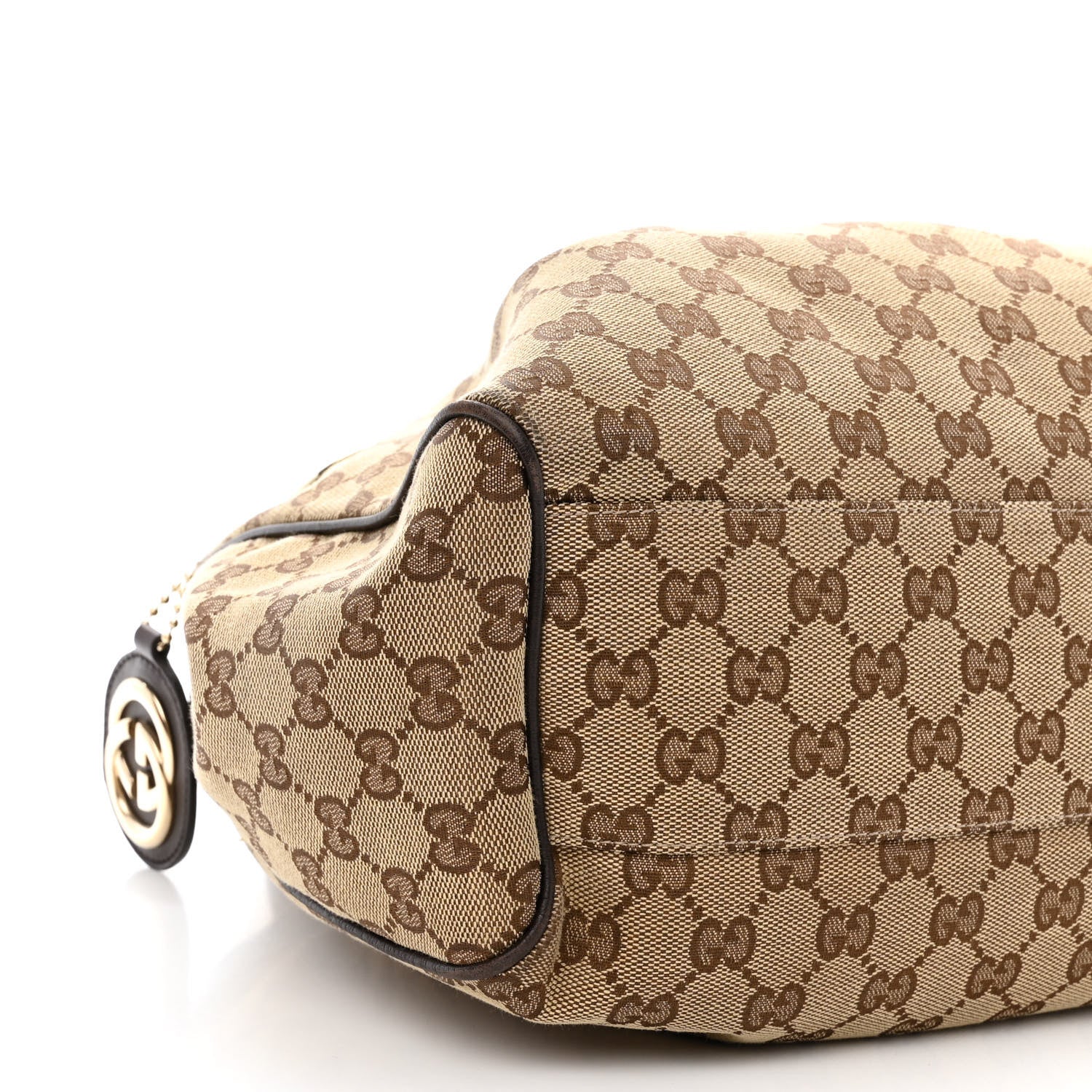 Gucci Monogram Medium Sukey Tote Dark Brown 9 of 15