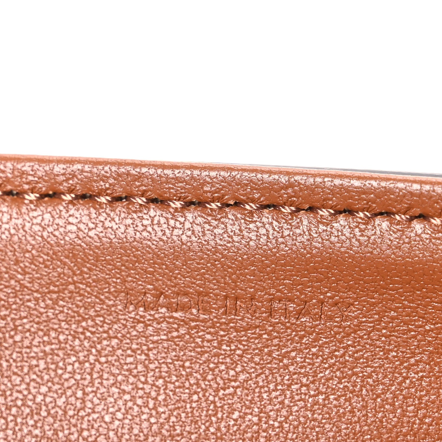 Celine Calfskin Triomphe Canvas Teen Triomphe Bag Tan 7 of 11
