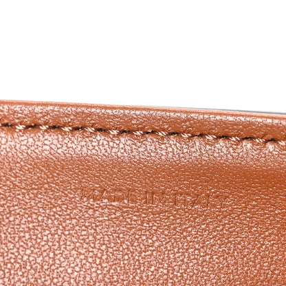 Celine Calfskin Triomphe Canvas Teen Triomphe Bag Tan 7 of 11