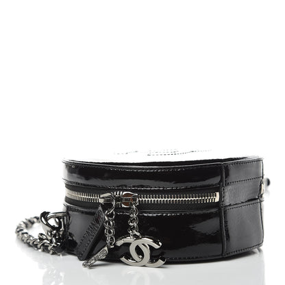 Chanel Patent Round As Earth Evening Bag Black 4 of 9
