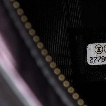 Chanel Iridescent Aged Calfskin Quilted Medium Gabrielle Hobo Black 7 of 11