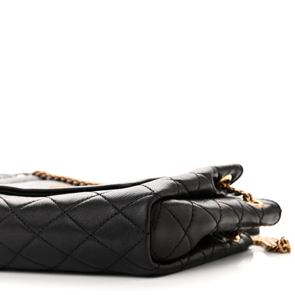 Saint Laurent Lambskin Quilted Monogram Mini Nolita Black 10 of 10