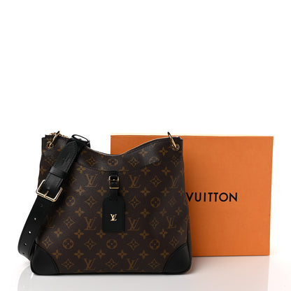 Louis Vuitton Monogram Odeon MM Black 11 of 11