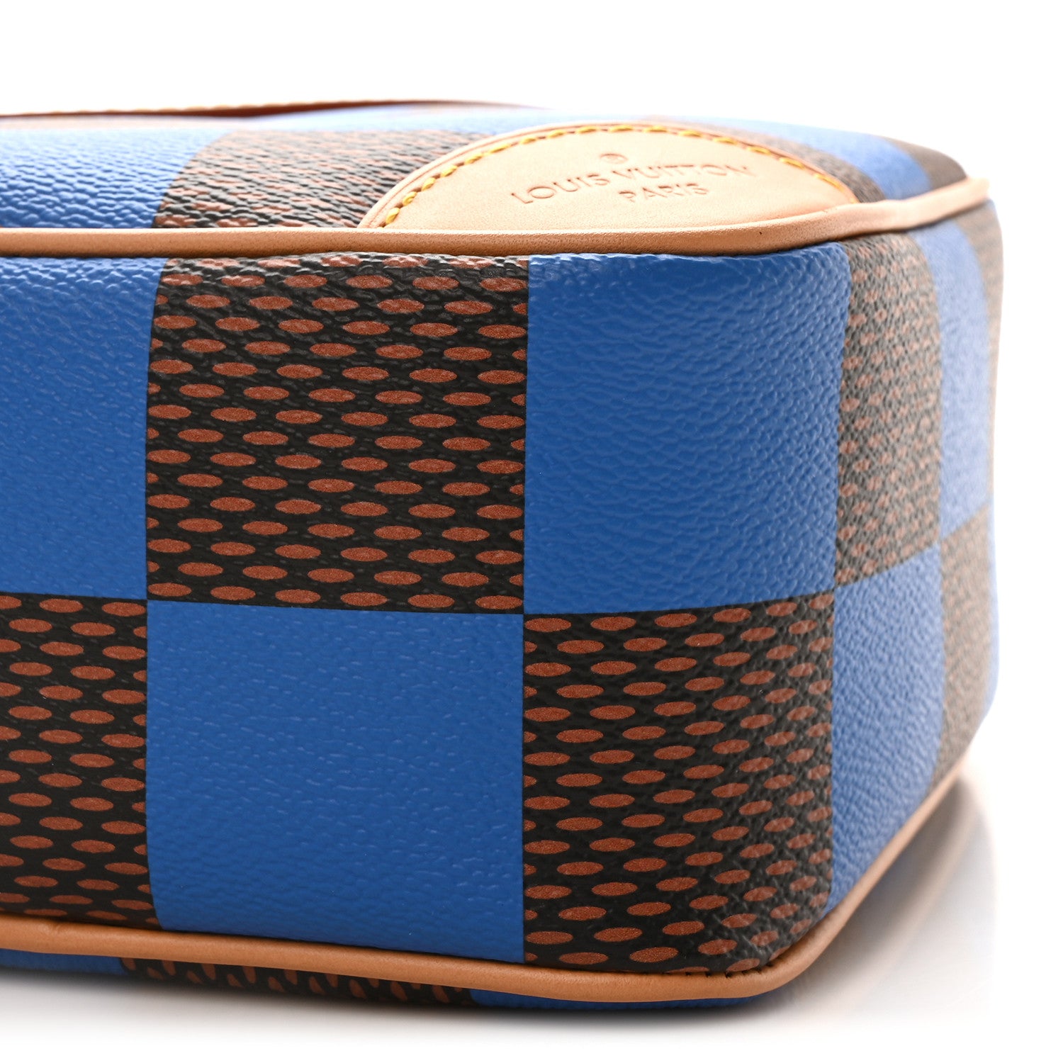 Louis Vuitton Damier Pop Chess Messenger Blue 8 of 10
