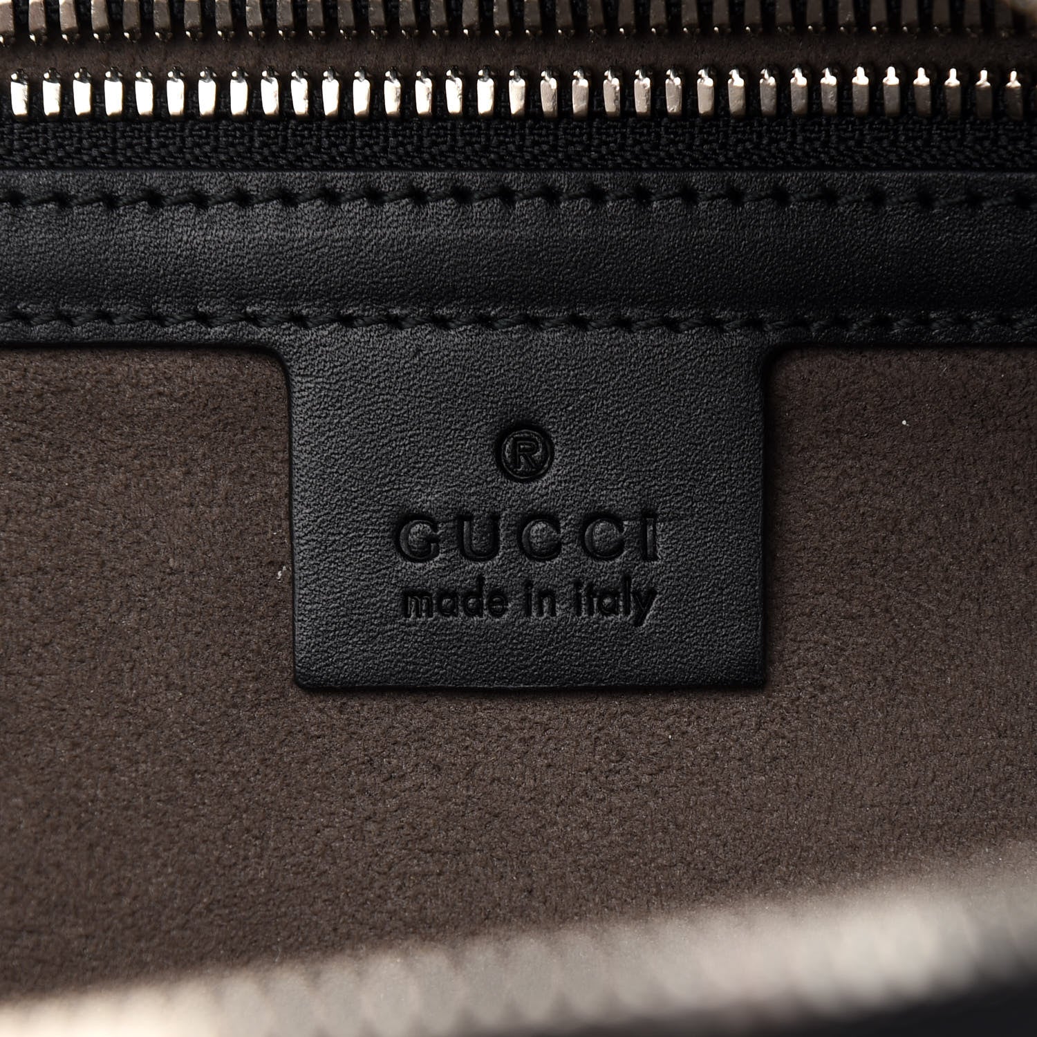 Gucci Guccissima Signature Small Day Backpack Black 6 of 9