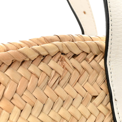 Loewe Raffia Basket Tote Bag Natural White 11 of 14