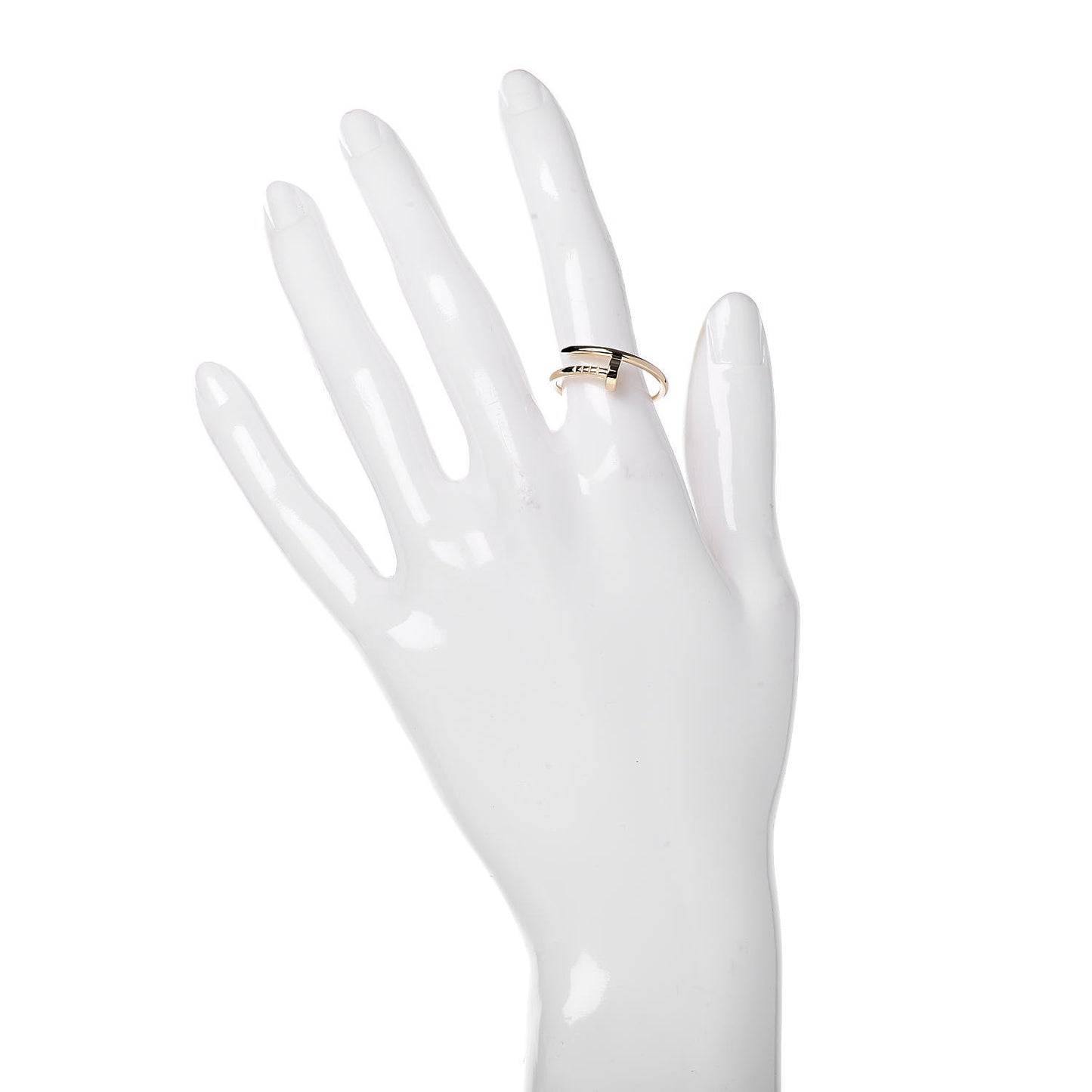 18K Yellow Gold Small Juste Un Clou Ring 54 6.75