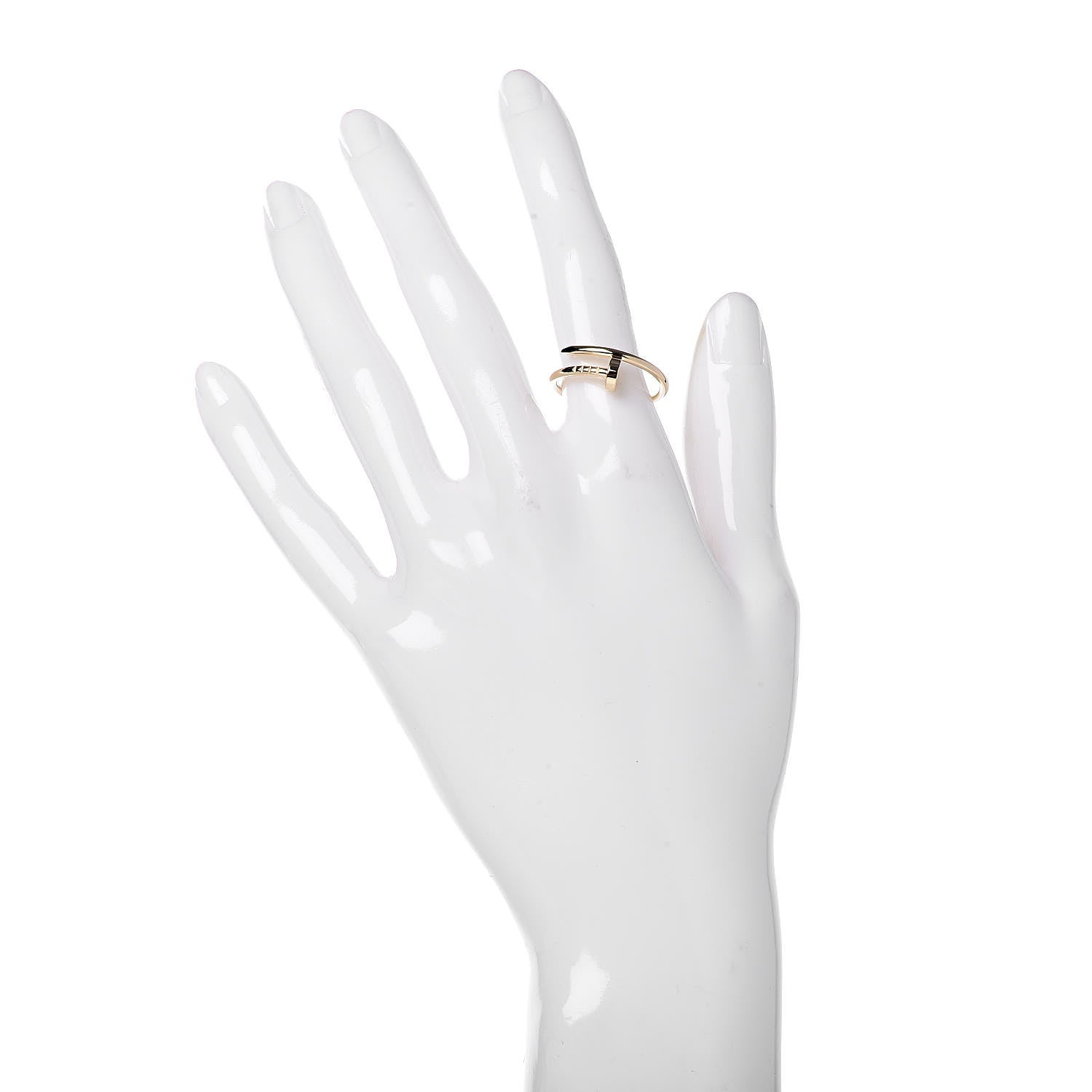 Cartier 18K Yellow Gold Small Juste Un Clou Ring 54 6.75 2 of 6