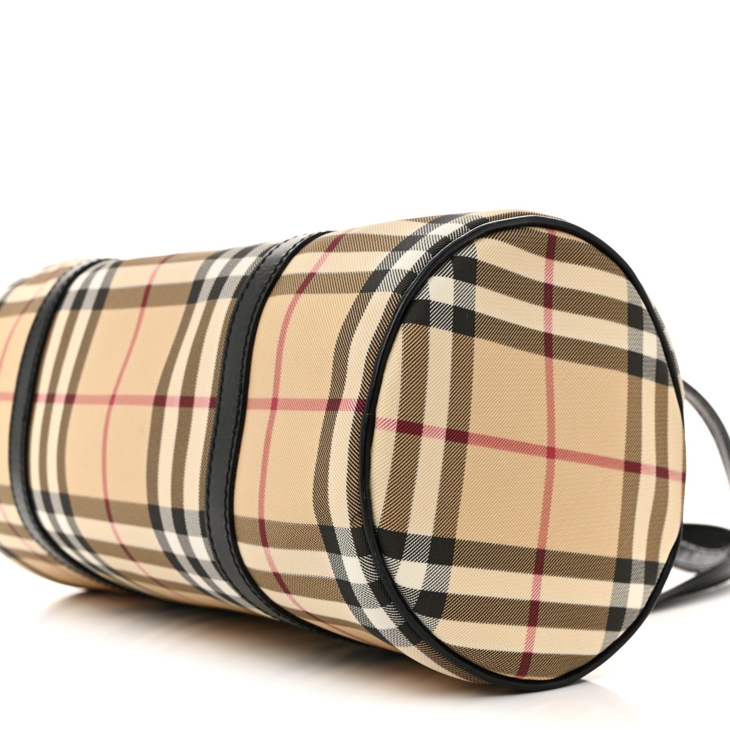 Burberry Nova Check Barrel Bag Black 10 of 16