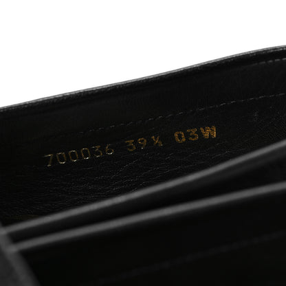 Gucci Goatskin Womens Logo 15mm Loafers 39.5 Black 14 of 16