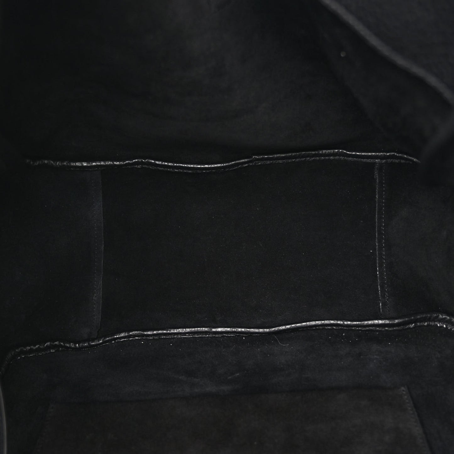 Grained Deerskin Bea Tote Black