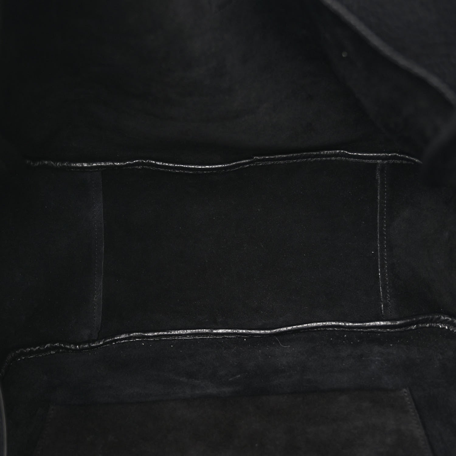 Saint Laurent Grained Deerskin Bea Tote Black 5 of 10