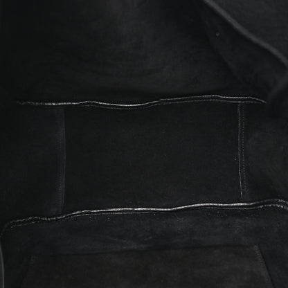 Saint Laurent Grained Deerskin Bea Tote Black 5 of 10