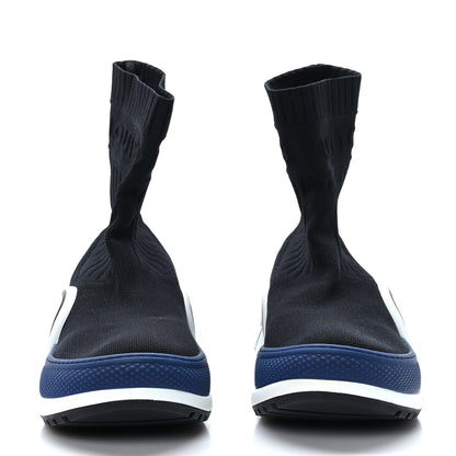 Louis Vuitton Stretch Textile LV Archlight Sneaker Boots 37 Black Blue 2 of 8