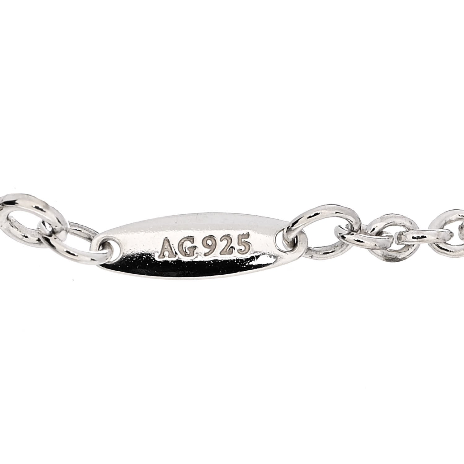 Tiffany Sterling Silver Elsa Peretti Teardrop Charm Bracelet 4 of 4