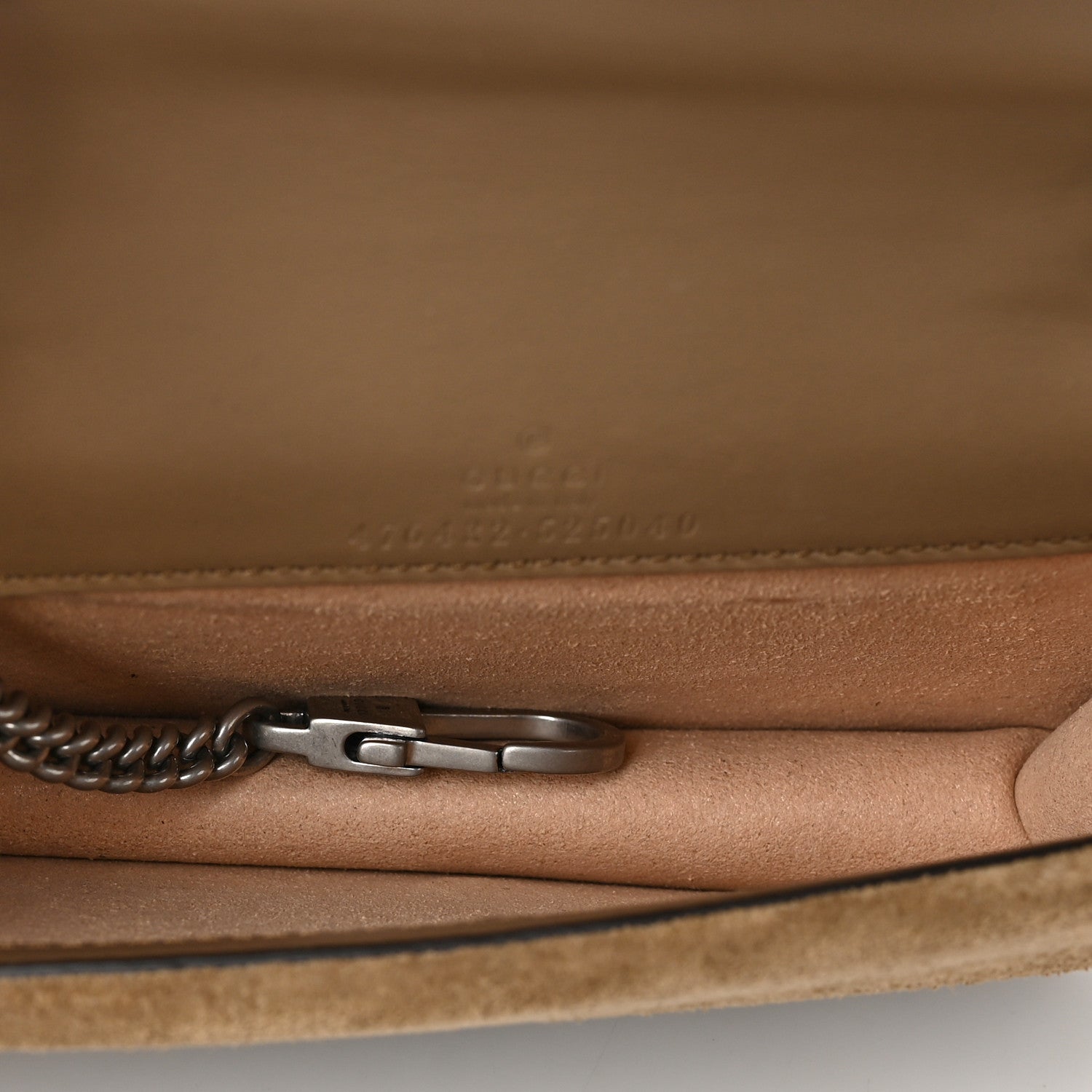 Gucci GG Supreme Monogram Super Mini Dionysus Shoulder Bag Taupe 5 of 6