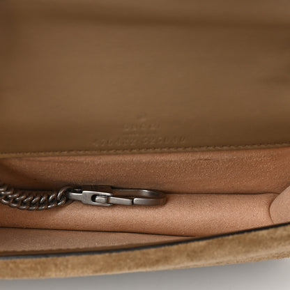 Gucci GG Supreme Monogram Super Mini Dionysus Shoulder Bag Taupe 5 of 6