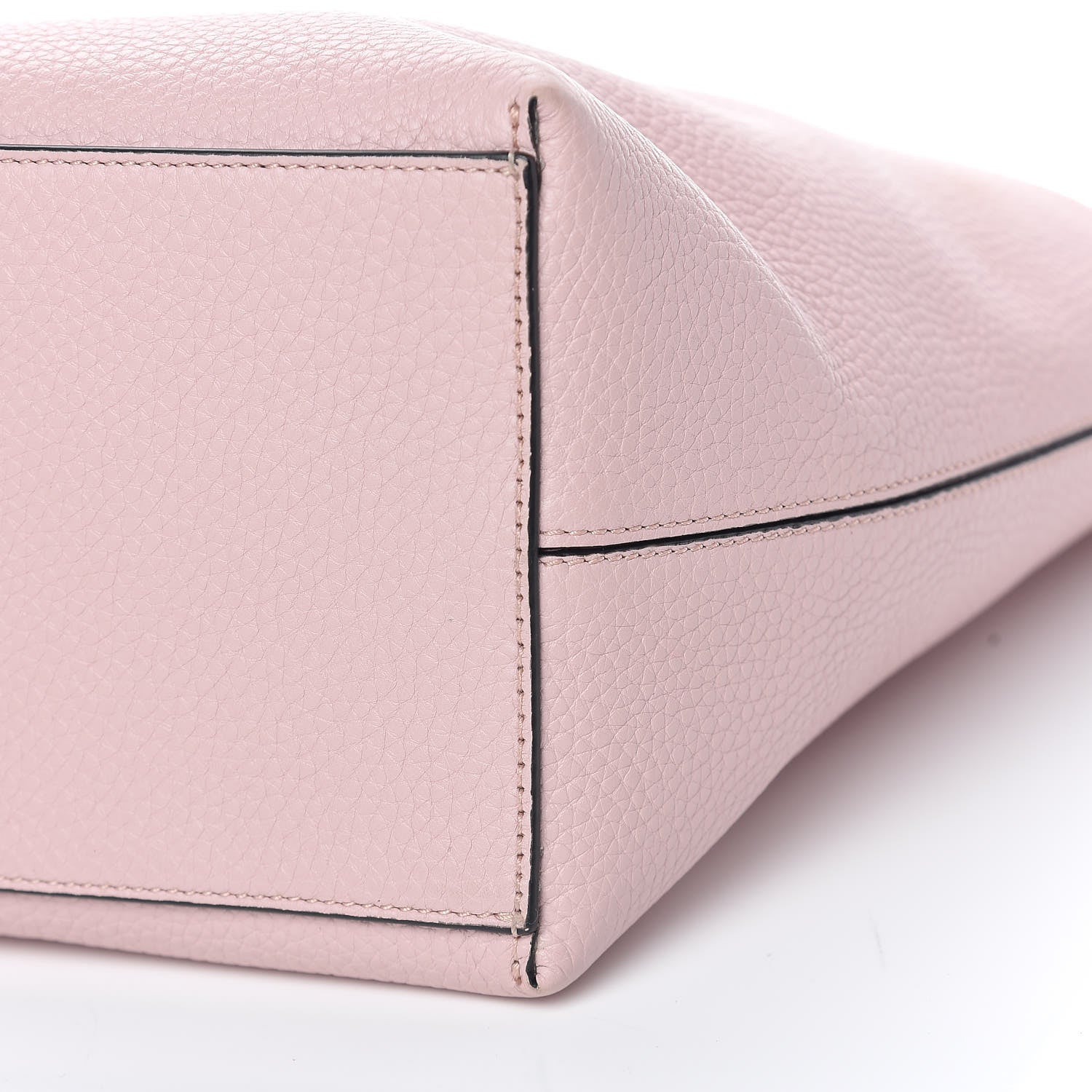 Valentino Garavani Grained Calfskin Rockstud Shoulder Tote Water Rose 17 of 17