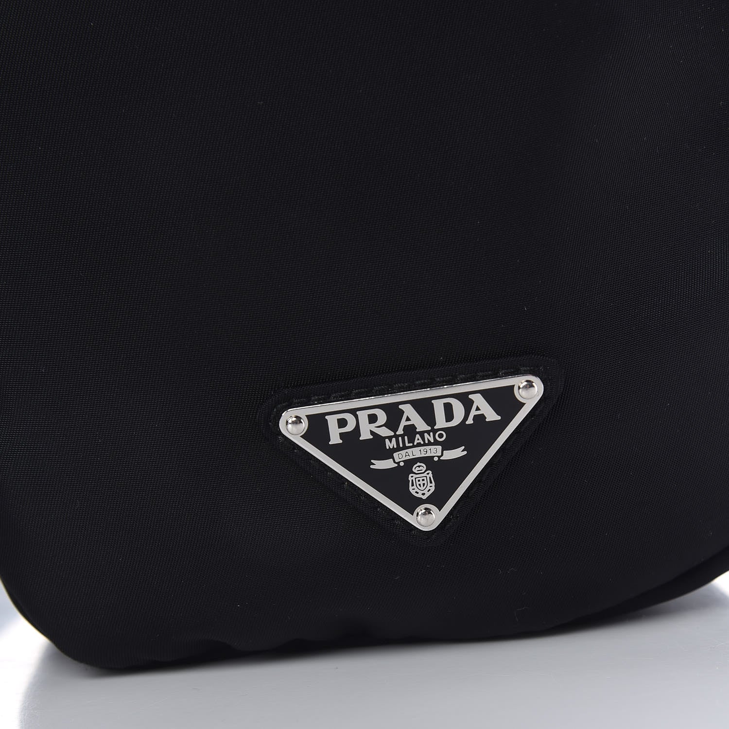 Prada Nylon Montagna Double Buckle Backpack Black 12 of 13