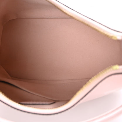 Louis Vuitton Empreinte Monogram Giant By The Pool Marshmallow Hobo PM Bouton De Rose 6 of 9
