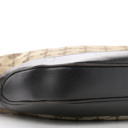 Gucci Monogram Web Jackie O Hobo Dark Brown 9 of 12