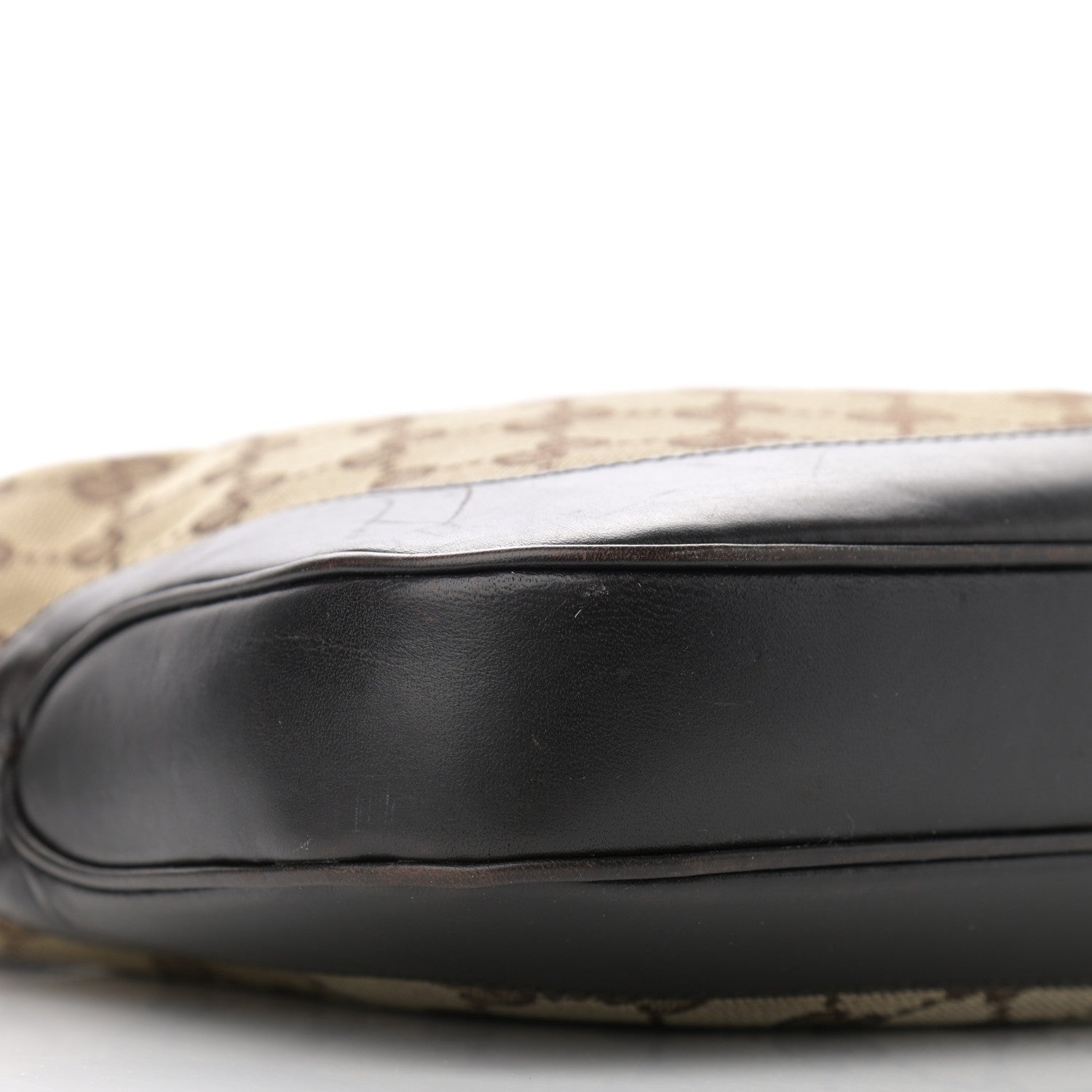 Gucci Monogram Web Jackie O Hobo Dark Brown 9 of 12