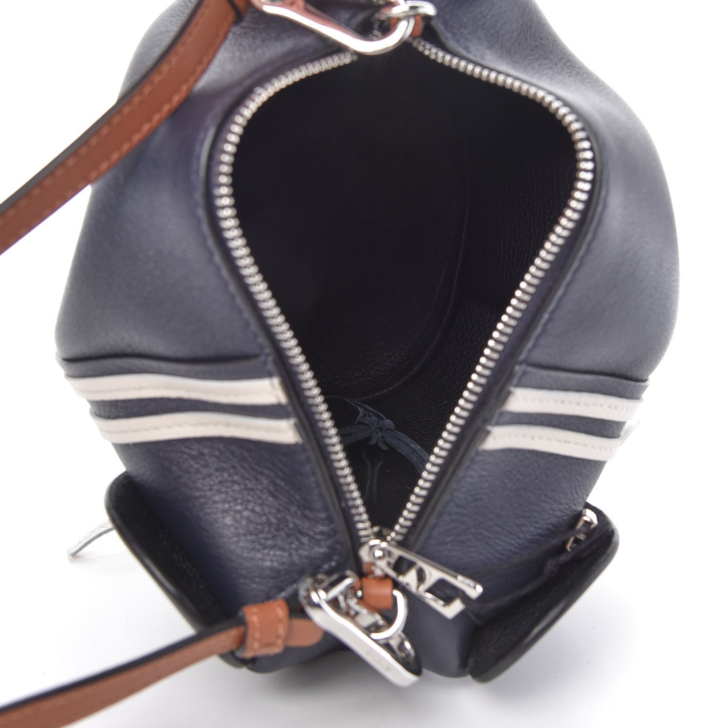 Loewe Calfskin Mini Sailor Elephant Crossbody Bag Deep Blue 5 of 9