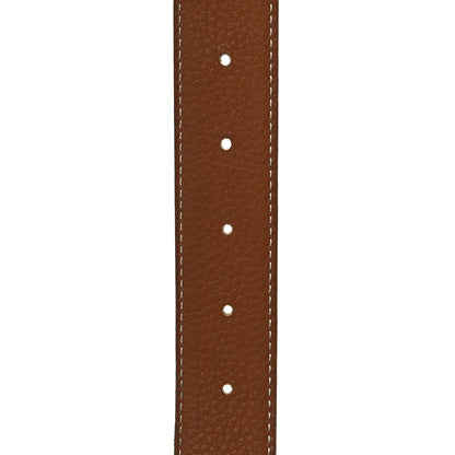 Hermes Box Togo 32mm Constance H Belt 105 Black Gold 6 of 7