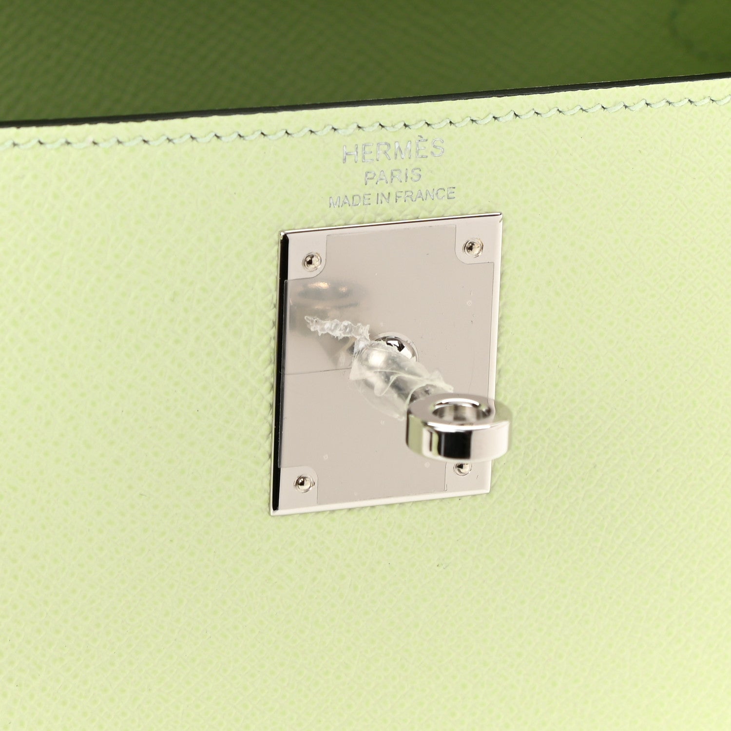 Hermes Epsom Kelly Sellier 28 Vert Fizz 6 of 10