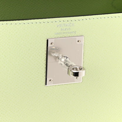 Hermes Epsom Kelly Sellier 28 Vert Fizz 6 of 10