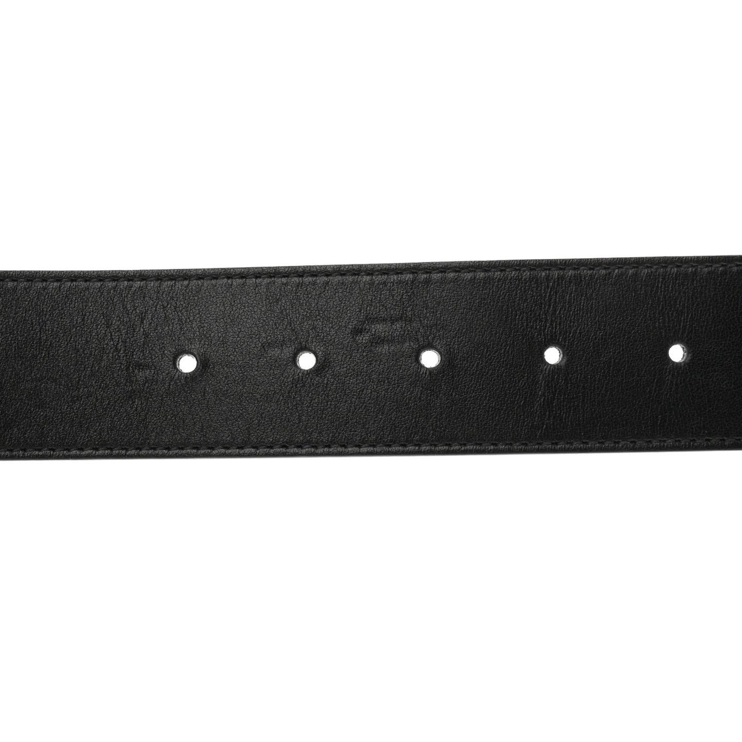 Plutone Calfskin Double G 40mm Belt 85 34 Black