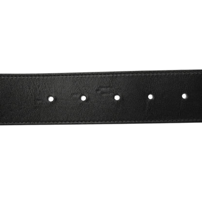 Gucci Plutone Calfskin Double G 40mm Belt 85 34 Black 4 of 5