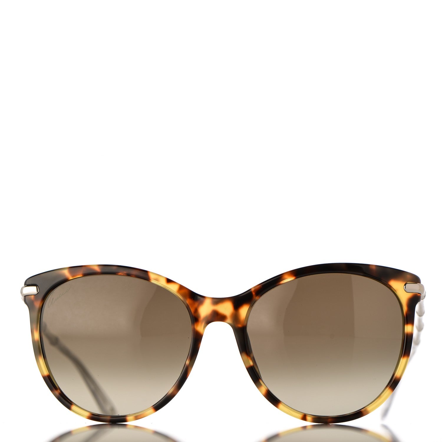 Gucci Bamboo Cat Eye GG Sunglasses GG3771/S Tortoise 2 of 10