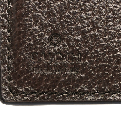 Gucci GG Supreme Monogram Web Ophidia French Flap Wallet Beige New Acero 6 of 6