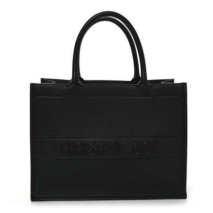 Christian Dior Calfskin Embossed Medium Book Tote Black 1 of 14