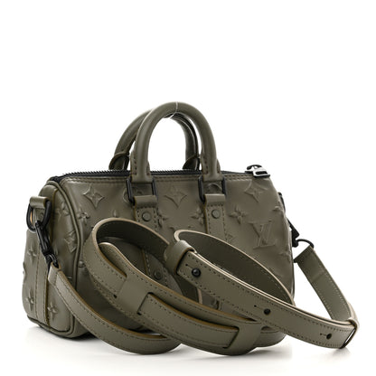 Louis Vuitton Monogram Seal Keepall XS Khaki 5 of 10