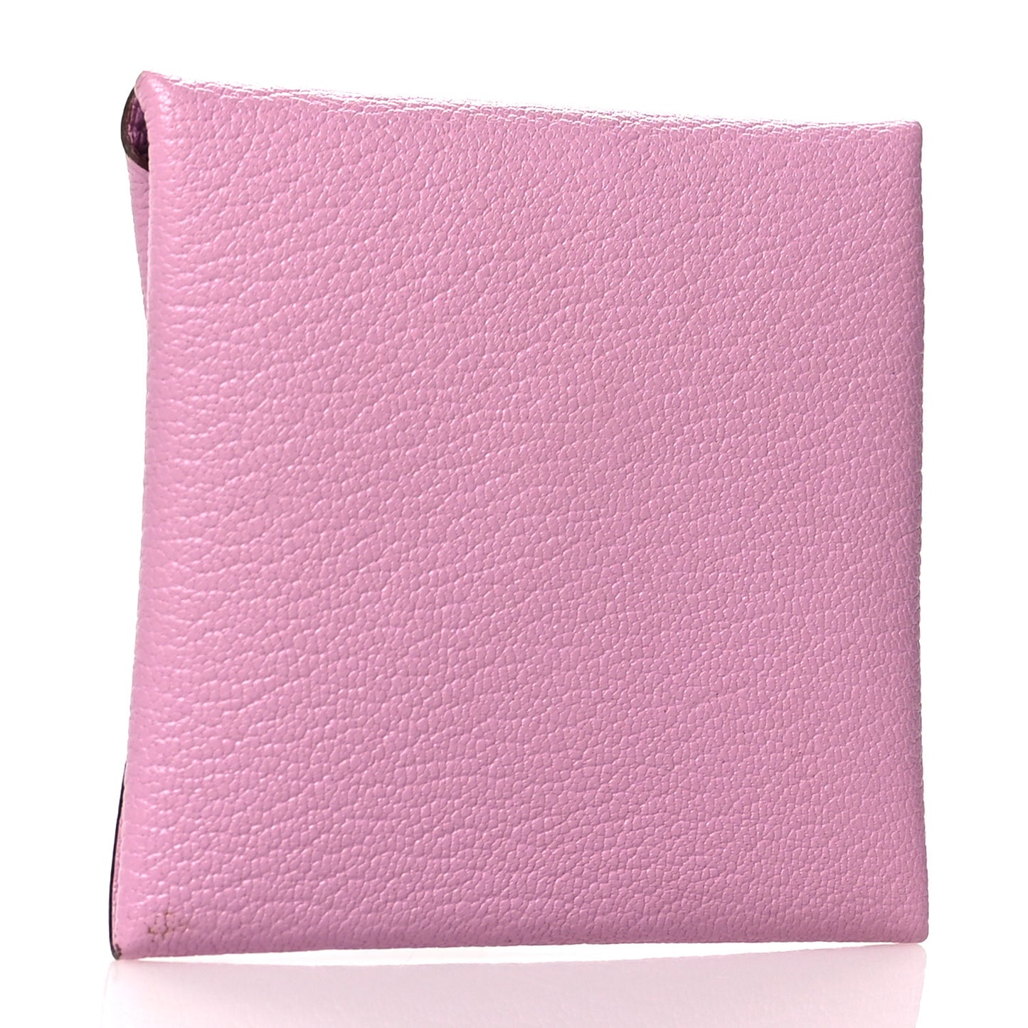 Chevre Mysore Bastia Coin Purse Mauve Sylvestre