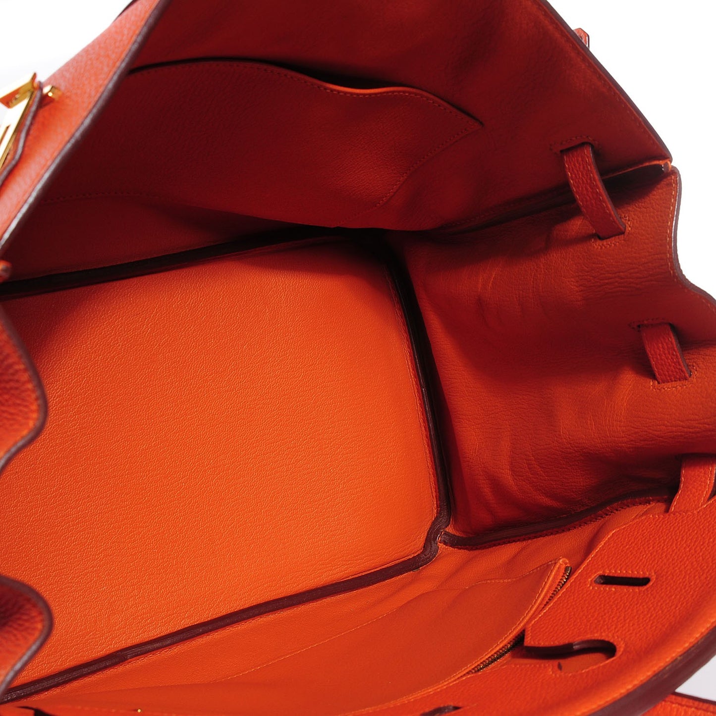 Togo Birkin 35 Orange