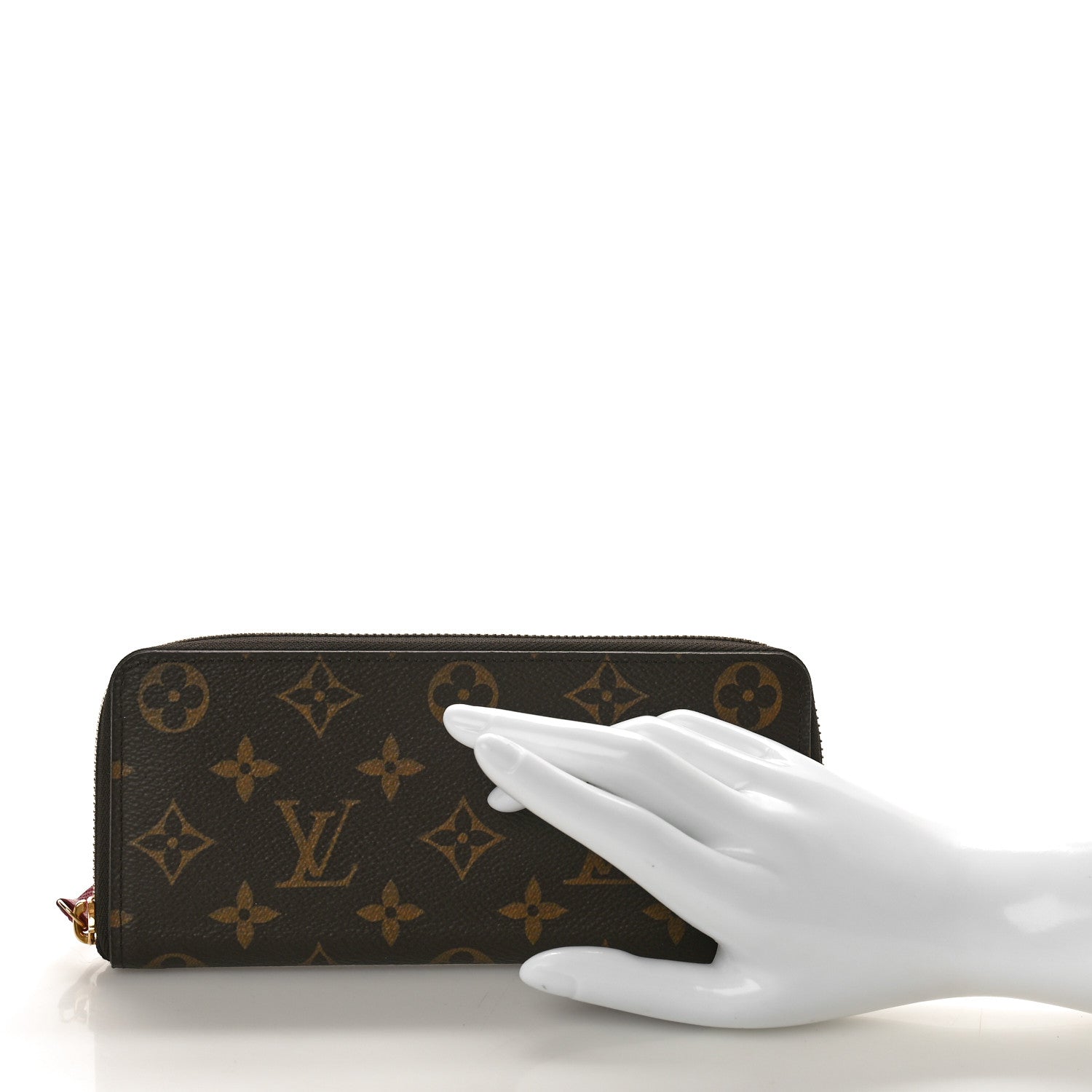 Louis Vuitton Monogram Clemence Wallet Fuchsia 2 of 7
