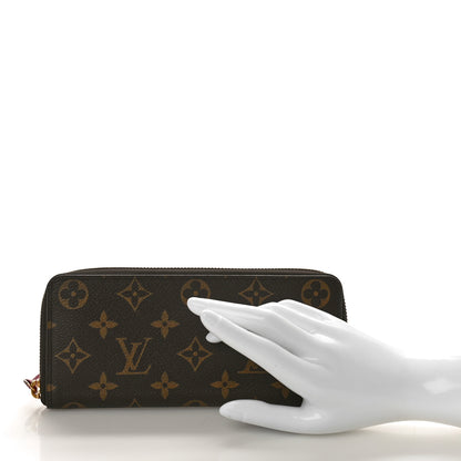 Louis Vuitton Monogram Clemence Wallet Fuchsia 2 of 7