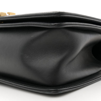 Chanel Calfskin Quilted Medium Boy Flap Black 10 of 14