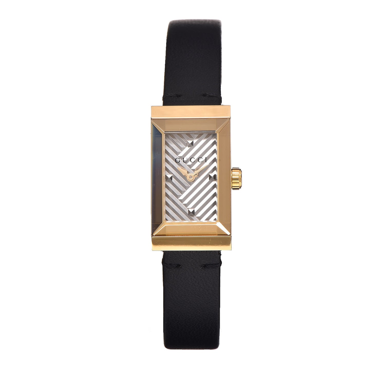 Stainless Steel Calfskin 14mm G-Frame Quartz Watch