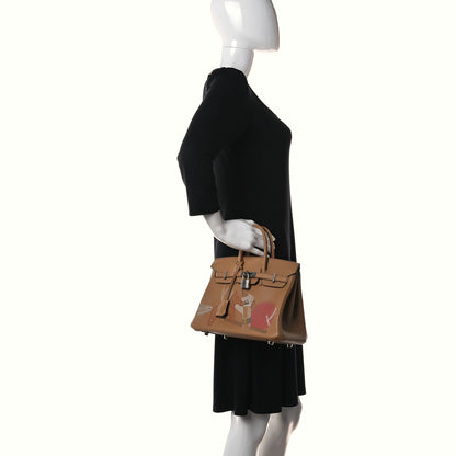 Hermes Swift In & Out Birkin 25 Biscuit 2 of 12