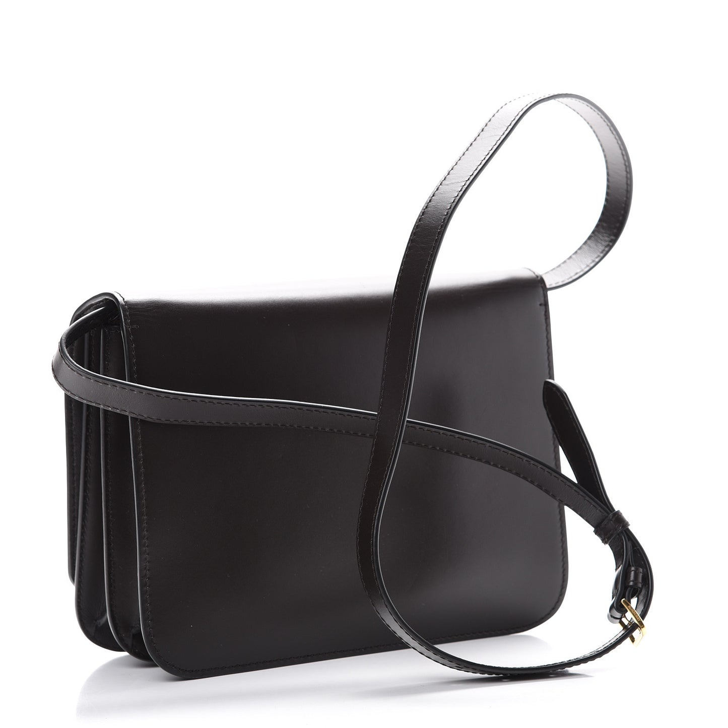 Calfskin Medium TB Bag Coffee