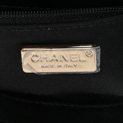 Chanel Sequin Striped Classic Mini Flap Black Gold 6 of 9