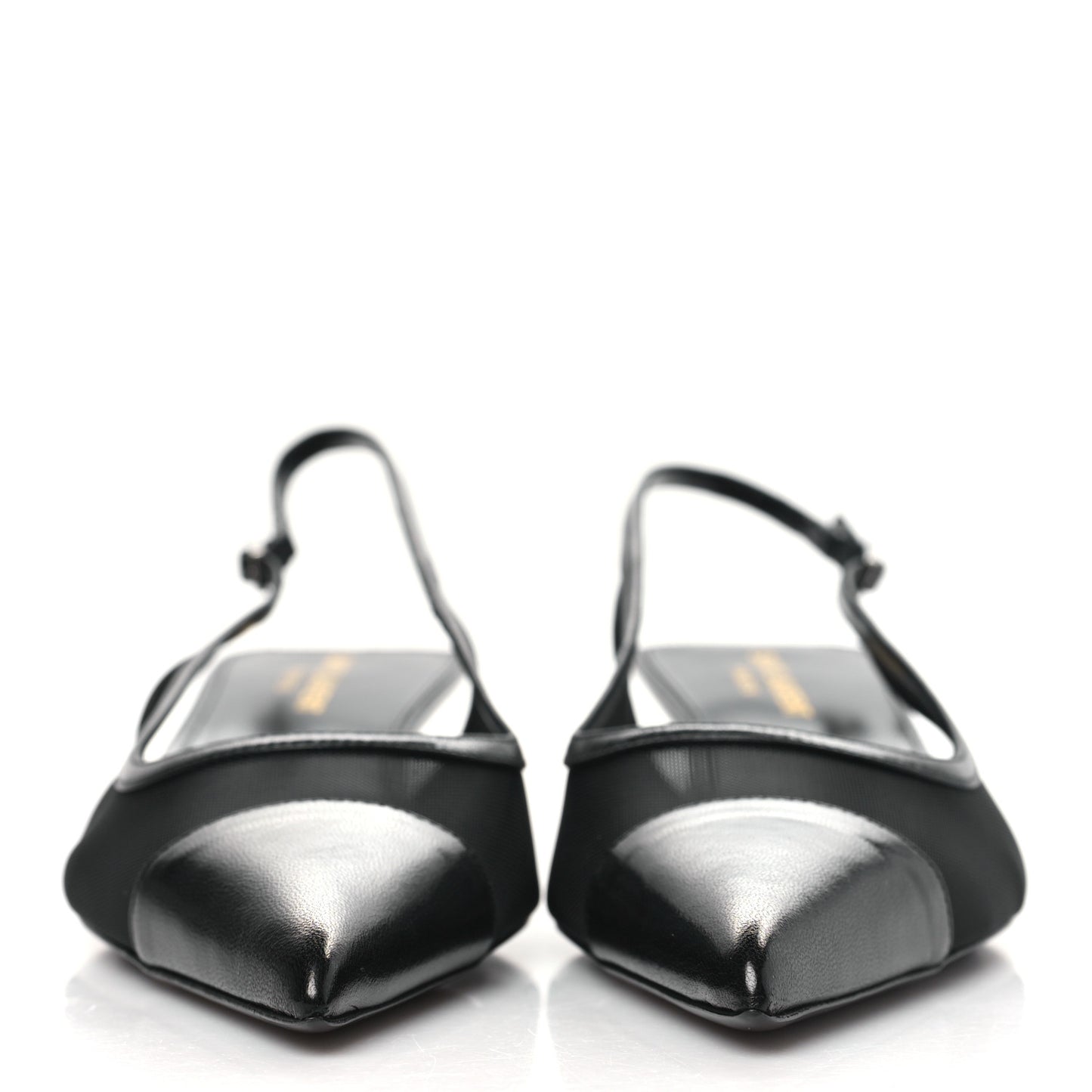 Mesh Oxalis Slingback 30 Pumps 39.5 Black