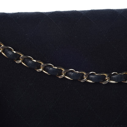 Chanel Jersey Quilted Medium Single Flap Black 13 of 13
