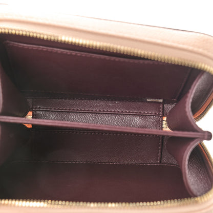 Chanel Caviar Quilted Small CC Filigree Vanity Case Beige Black 5 of 10