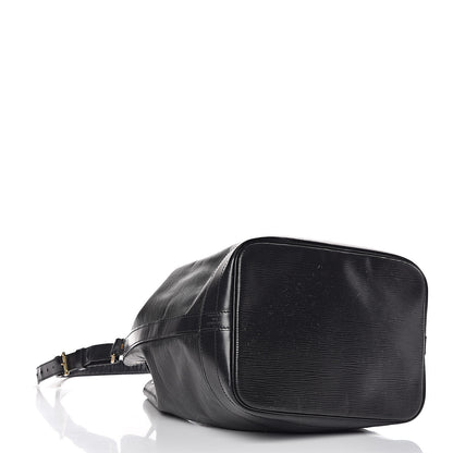 Louis Vuitton Epi Noe Black 4 of 12