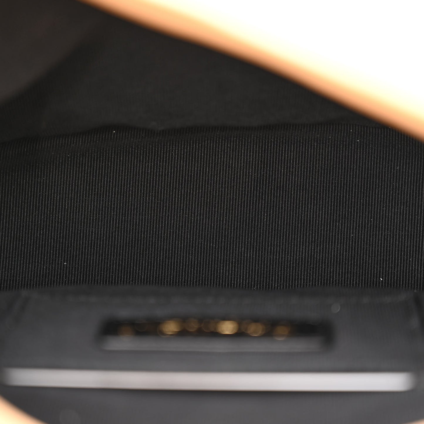 Calfskin Quilted Pearl Small Hobo Bag Beige